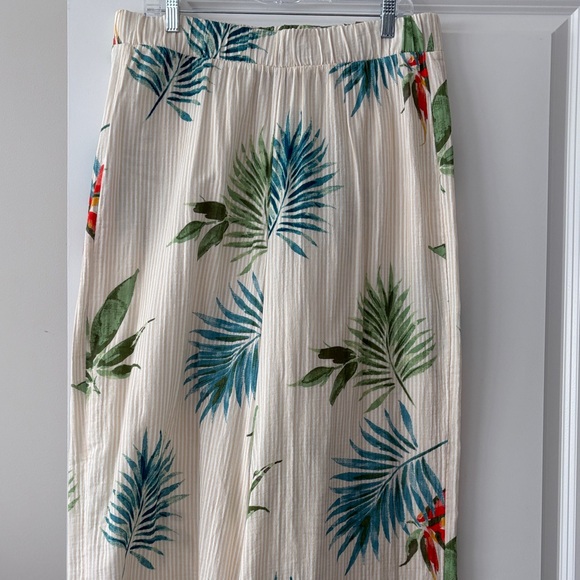 Tropical Print Women's Skirt - Picture 1 of 6